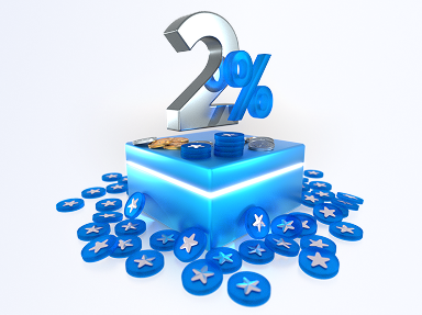 Earn up to 2% interest on your capital
